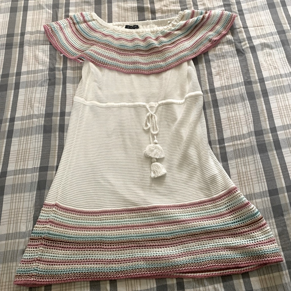 INC Crochet Maxi Dress